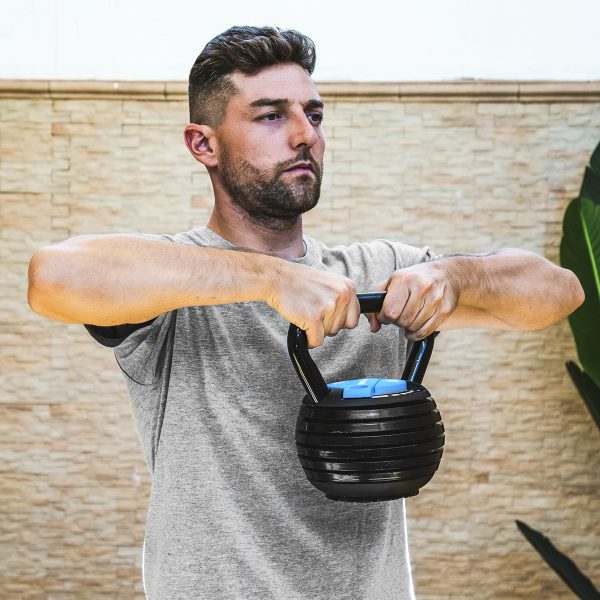 Pesa Rusa Kettlebell 9kg Ajustable de Behumax