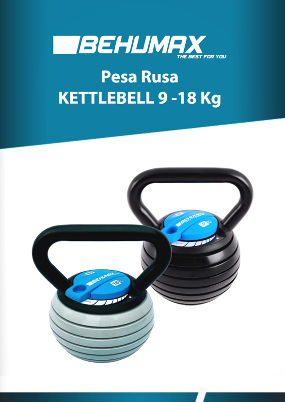 Manual kettlebell 9kg - 18 kg