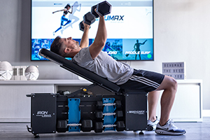 banco de musculacion iron bench behumax