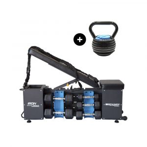 Banco de pesas Iron Bench + Pesa rusa 9kg