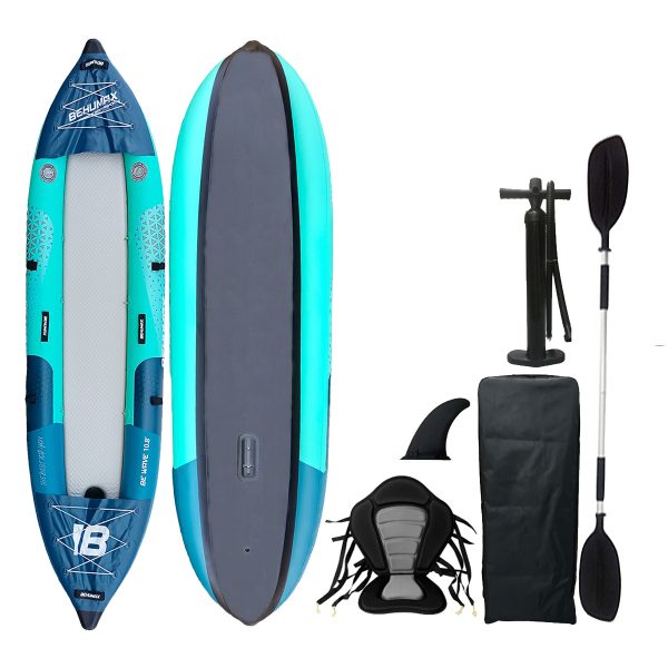 kayak hinchable be wave kayak 120.8 para una persona Behumax