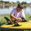 Tabla de paddle surf para niños llamativa y colorida