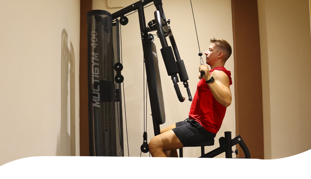 Multigym Behumax ejercicios