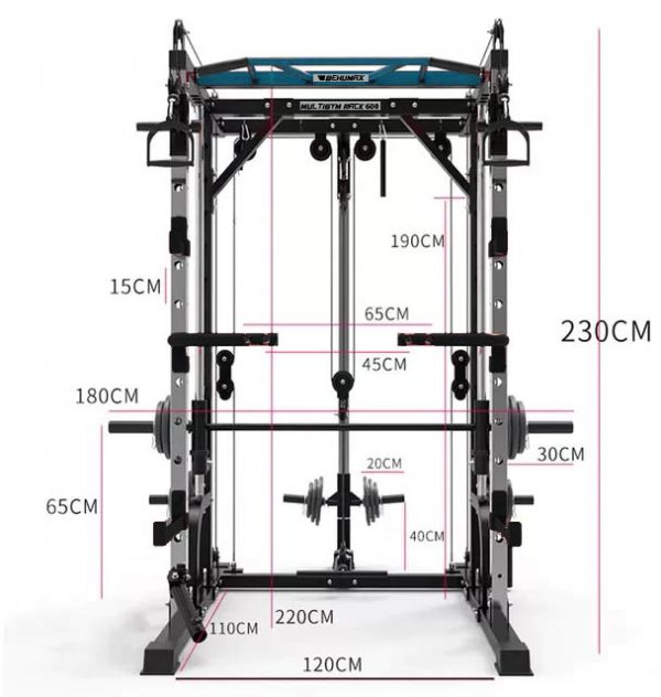 maquina multifuncional Multigym Rack 600