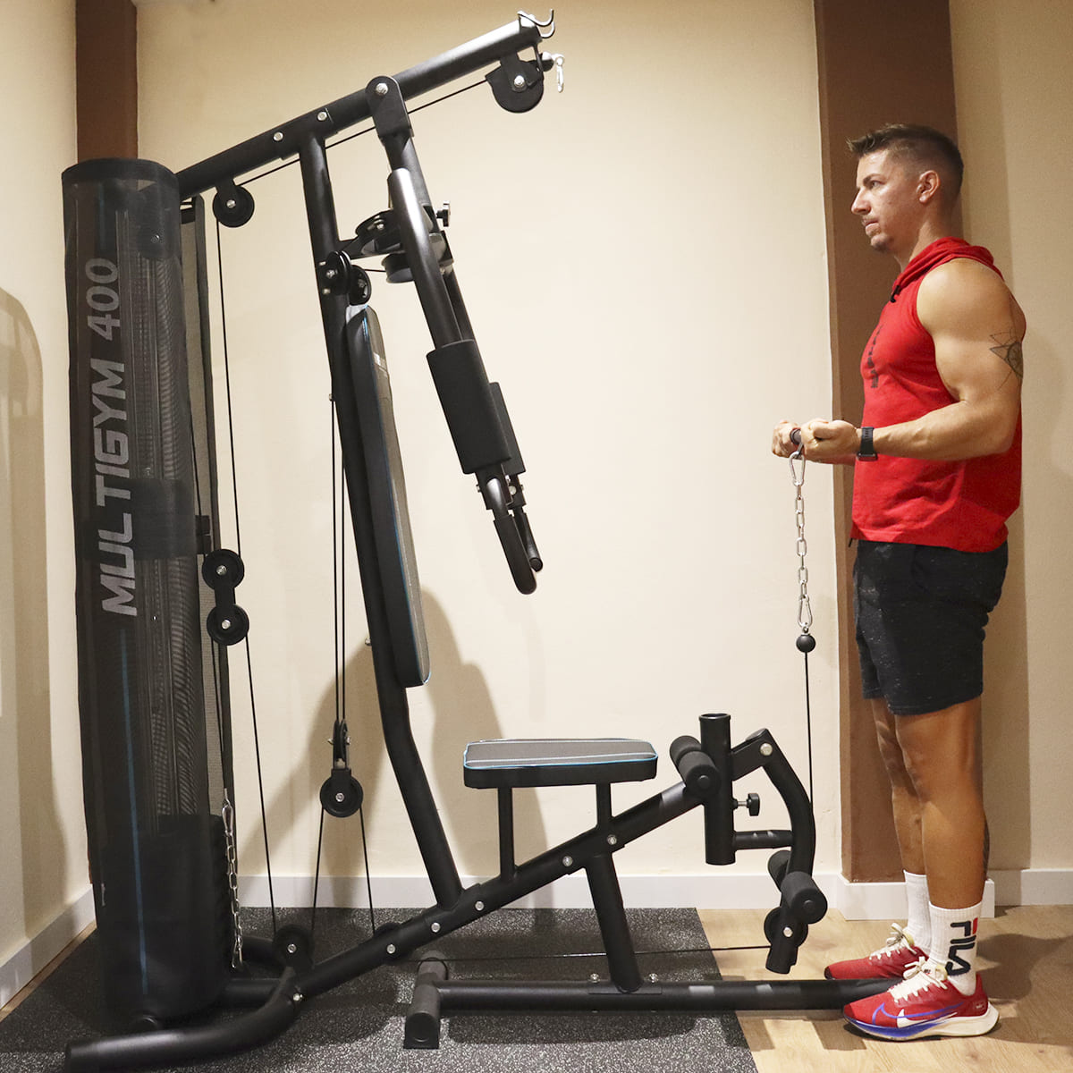 multigym 400 triple polea