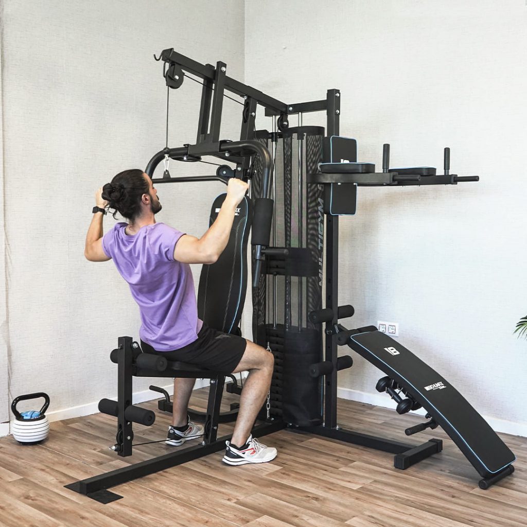 Maquina de musculacion guia de ejercicios