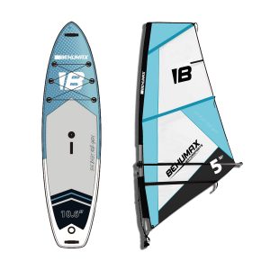 Pack tabla de Windsurf Be Wave 10.6 PRO + Vela 5 m