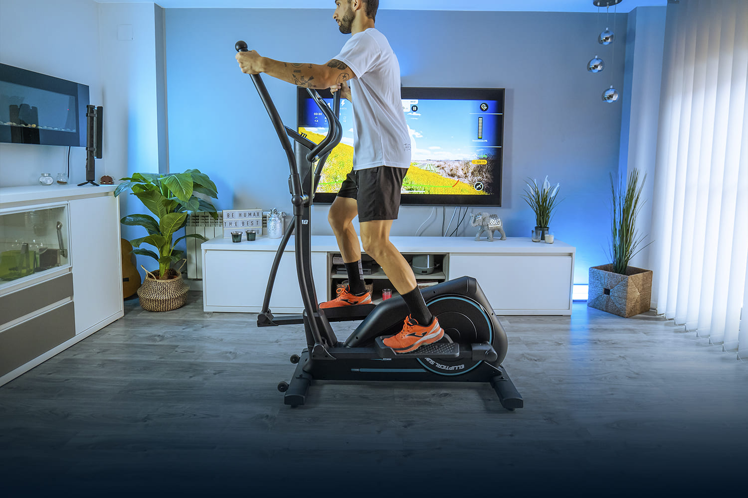 Elliptical Summit 1400 bicicleta estatica Behumax 2