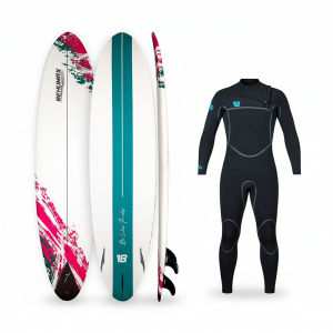 Pack Tabla de Surf Evolutive Be Wave Paradise 7′ + Neopreno largo